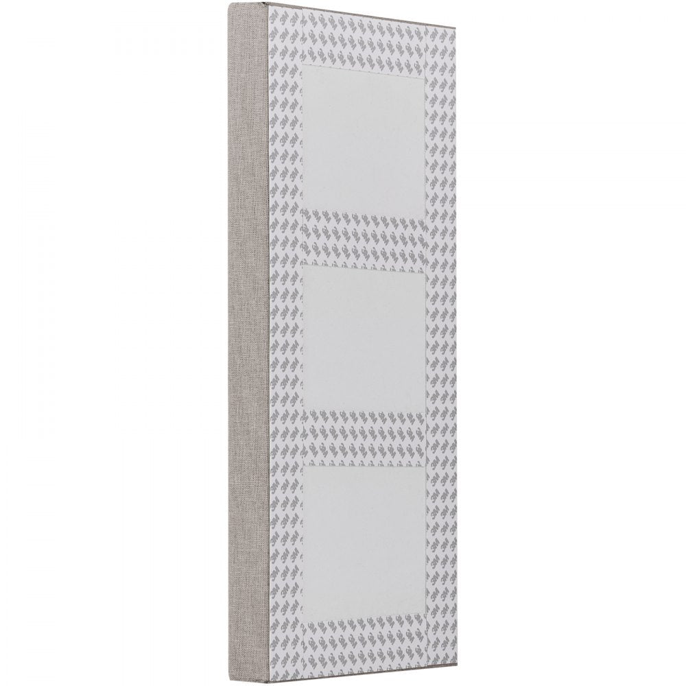 VEVOR 4 PCS Acoustic Panels, 2 inch Thick 23.6 x 11.8 inch Fiberglass Sound Absorbing Panels, Self-adhesive Soundproof Wall Boards, for Studios, Office, Home Theater,Meeting Room, Camel