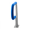 VEVOR Pool Rail, 31 x 22 inch Pool Handrail, 220 lbs Load Capacity Heavy Duty 304 Stainless Steel Swimming Handrail, Detachable Nonslip Sleeve, Rich Accessories, for Poolside, Water Parks， Spa Centers