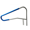 VEVOR Pool Rail, 54 x 32 inch Pool Handrail, 220 lbs Load Capacity Heavy Duty 304 Stainless Steel Swimming Handrail, Detachable Nonslip Sleeve, Recessed or Base Mount, for Poolside, Water Parks