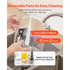 VEVOR Beverage Dispenser, 2.1 Gallon x 2 Drink Dispenser for Parties, Stainless Steel + Plastic Juice Dispensers with Spigot Ice Chamber Tray, Iced Tea Lemonade Dispensers, for Restaurants, Hotels