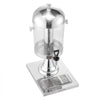 VEVOR Beverage Dispenser, 2.1 Gallon Drink Dispenser for Parties, Stainless Steel + Plastic Juice Dispensers with Spigot Ice Chamber Tray, Iced Tea Lemonade Juice Dispensers, for Restaurants, Hotels