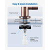 VEVOR Ro Water Faucet, Lead-Free Stainless Steel Faucet, Drinking Water Faucets with Solid Brass Valve, Anti-Rust & Durability Drinking Water Faucets For Kitchen, Bar Counter, Cafe, Antique Bronze