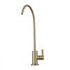 VEVOR Stainless Steel Faucet, Lead-Free Water Purifier Faucet, Filter Water Faucets With Solid Brass Valve, Anti-Rust & Durability Ro Water Faucets For Kitchen, Bar Counter, Cafe Shop, Brushed Gold