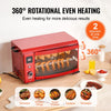VEVOR Shawarma Grill Machine, 2 Strings of Barbecue Capacity, Chicken Shawarma Cooker Machine, Electric Broiler Gyro Rotisserie Oven Doner Kebab Machine, for Home Restaurant Kitchen Parties