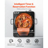 VEVOR Portable Induction Cooktop, 1500W Electric Induction Burner with 9 Temperature Settings, Countertop Induction Hot Plate with 4H Timer, 24H Reservation, Child Lock, Easy to Clean, for Cooking