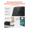 VEVOR Portable Induction Cooktop, 1500W Electric Induction Burner with 9 Temperature Settings, Countertop Induction Hot Plate with 4H Timer, 24H Reservation, Child Lock, Easy to Clean, for Cooking