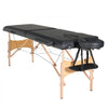 VEVOR Portable Massage Table 24" W, 2 Folding Lightweight Massage Table, 8-Level Height Adjustable Salon Tattoo Bed, Spa Table with Headrest, Armrests, Hand Pallet & Carrying Bag, 600LBS