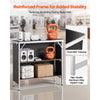 VEVOR Folding Portable Bar Table, 38.6 x 15.2 x 34.3 in, with Carry Bag, Storage Shelf, and Detachable Skirt, Quick and Easy Setup, Foldable Mobile Bartending Station for Events, Party, Tradeshow