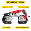 VEVOR Cordless Band Saw, 5-Inch Cut Capacity, Variable Speed, Handheld, 10A Motor, for Metal, Wood, Tubing, Pipes, Rebar, Plastic