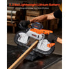 VEVOR 20V MAX, Portable Battery and Charger Combo, AC 110V, 4.0 Ah Lithium-Ion Battery Pack, 4000 mAh Large Capacity, Extended Runtime, Compatible with Series Tools, for Replacement and Fast Charging