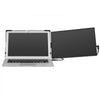 VEVOR Portable Laptop Screen Extender, 14" FHD 1080P IPS Dual Extended Monitor for 13"-17" Laptop, Swivel Portable Monitor USB-C/USB-A/Mini HDMI Port, Compatible with Mac/Wins/Android/Switch/PS5