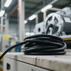 VEVOR 25 FT 6AWG Portable Power Cable (3 Conductor), Heavy Duty 600V SOOW Electrical Power Cable, Industrial Grade Electric Wire, Premium CPE Rubber Jacket, Copper Extension Cord for Welder Machine