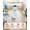 Fast cooling coverage and airflow performance graphic