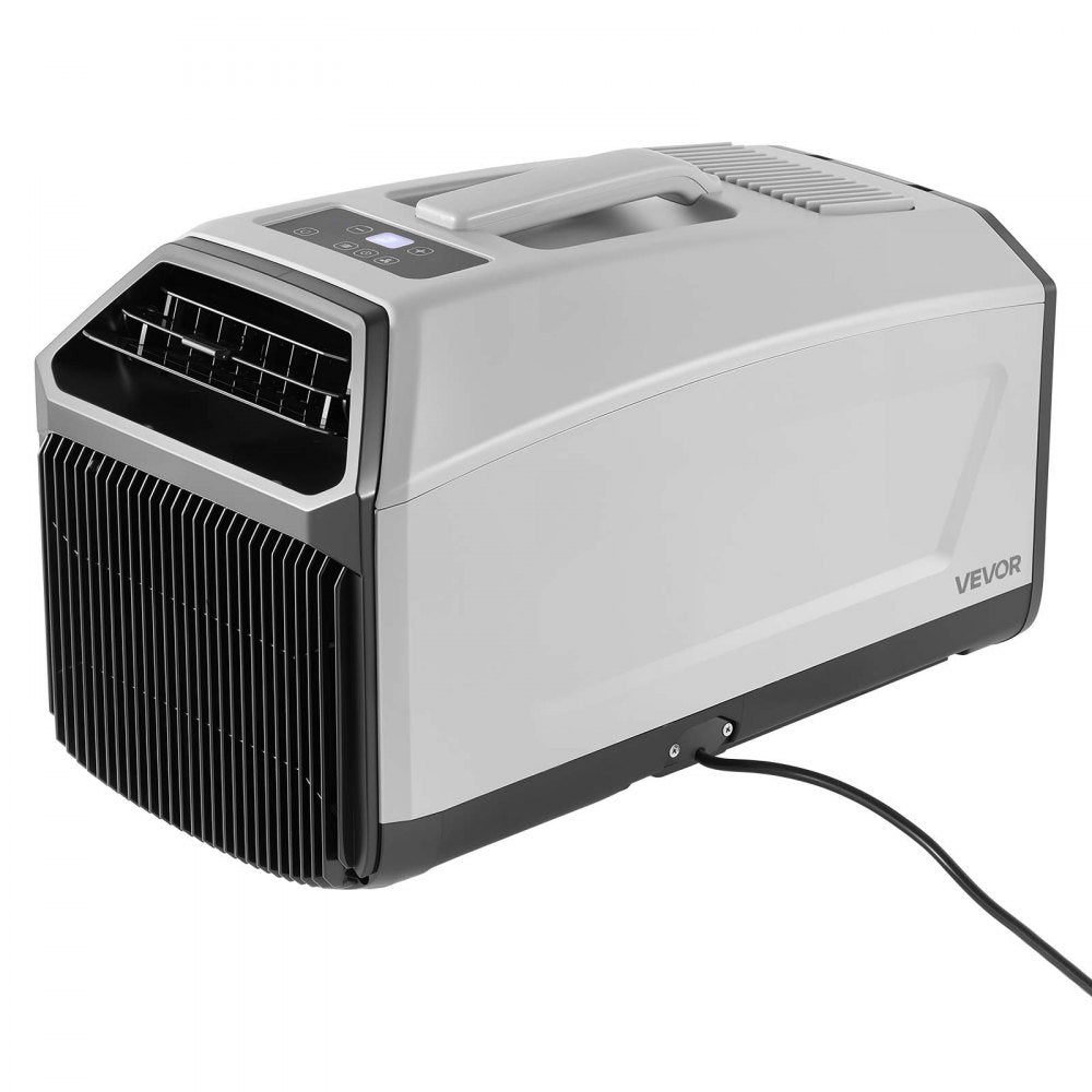 VEVOR Portable Camping Air Conditioner 3050 BTU, Tent AC Unit with Hose, Remote & Touch Control, 61–90°F Adjustable, 150 m³/h High Airflow, Low Noise, Ideal for Tent. RV, Outdoor Cooling, Dark Grey