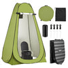 VEVOR Portable Toilet Kit, 330 lbs Load Capacity, Folding Camping Toilet with Pop-Up Privacy Tent, Outdoor Travel Potty for Adults with Carry Bags, Trash Bags, Suitable for RV Travel, Camping, Hiking