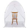 VEVOR Spray Paint Shelter, 60 x 60 x 70 in Pop-Up Portable Spray Paint Tent with Built-In Floor, Exhaust Window and Storage Bag, Foldable Paint Booth for Furniture, DIY Hobby Tool Painting Station