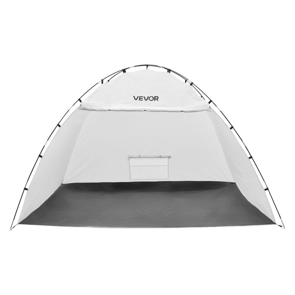 VEVOR Portable Paint Booth Tent, 115.35 x 90.55 x 74 inch Painting Tent Station, Spray Shelter with Built-in Floor & Mesh Screen, Large Space, Oxford Spray Painting Tents for Cupboard, Chairs, Tables