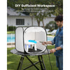VEVOR Portable Paint Booth Tent, 28.3 x 28.5 x 29.5 inch Pop-Up Portable Spray Paint Tent with Mesh Door, Spray Painting Tents for Cabinets, Chairs, Models, Tables, Pop-Up Design, Efficient Airflow