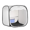 VEVOR Portable Paint Booth Tent, 28.3 x 28.5 x 29.5 inch Pop-Up Portable Spray Paint Tent with Mesh Door, Spray Painting Tents for Cabinets, Chairs, Models, Tables, Pop-Up Design, Efficient Airflow