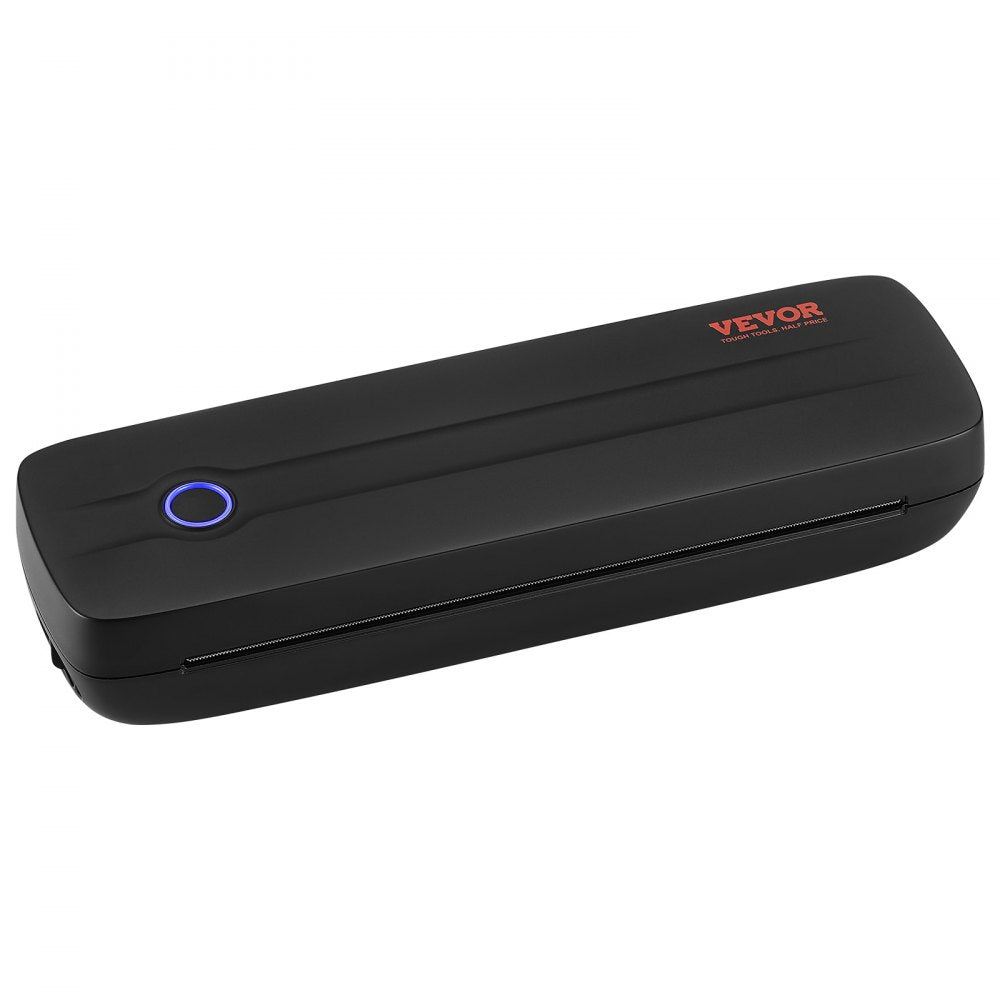 VEVOR Portable Thermal Printer - 2600mAh Battery, 300 DPI, Bluetooth Inkless Mobile Printer for A4, A5 & 8.5" x 11" Thermal Paper, Compatible with iOS, Android & Laptop, for Travel, Office & Home Use