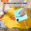 VEVOR Heat Press Machine,9x9inches Portable Shirt Printing Multifunctional Sublimation Transfer Heat Press Machine PTFE Coated, Easy Iron-on Press for T-shirts/Bags/Pillows/HTV Vinyl Projects