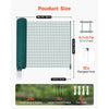 VEVOR Temporary Fence with Posts, 3 x 98.4 FT Plastic Mesh Fencing, Garden Safety Fences Netting with Double-Spike Stakes & Guy Ropes, Temporary Fence for Dogs, Chickens, Plants, Outdoor Yards