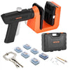 VEVOR Pocket Hole Jig Kit, 1/2", 3/4", 1-1/2" Adjustable, 360° Rotating Handle, Jig Pocket Hole System with 260 Screws, C-Clamp, Stop Collar, Drill Bit, Easy Clamping and Adjusting, for Woodworking