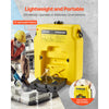 VEVOR Portable Eye Wash Station 14 Gal, OSHA-Approved Eyewash Station Wall-Mounted/On Flat Surface, Emergency Eye Wash Unit with 2 Sprays, First Aid Eyewash Units for Schools, Labs, Factories, Yellow