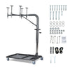 VEVOR Hard Top Remover Lift, 220 lbs, Jeep Hardtop Removal and Storage System, Quick & Easy One-Person Operation, Adjustable Height, for Jeep Wrangler YJ, TJ, JK, JL, 4XE, Ford Bronco 4 Door & 6 Gen+