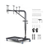 VEVOR Hard Top Remover Lift, 220 lbs, Foldable Jeep Hardtop Removal and Storage System, Easy One-Person Operation, Adjustable Height, for Jeep Wrangler YJ, TJ, JK, JL, 4XE, Ford Bronco 4 Door & 6 Gen+