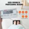 VEVOR Portable Medical Scale, Professional Digital Physician Scale for Weighing - with Anti-Slip Mat, 2 Units (kg/lb), Hold & Tare Function, 550LBS Capacity Physician Wight Scale for Gym Home Hospital