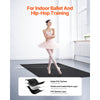 VEVOR Dance Floor, 6.6' x 3' Portable Yoga Mat with Organizer Bag, 1.5 mm Thick Workout Mats, Non-slip Floor Mats for Practicing at Home, Studios, Stage