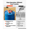 VEVOR Fuel Transfer Pump 12V DC 13 GPM Portable Electric Diesel Pump Kit, for Diesel and Kerosene, 1/5 HP Motor, Cast Iron Housing, with Manual Fuel Nozzle, Discharge Hose, Filter Screen, Hose Clamp