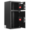 VEVOR Double Door Safe Box, 3.3 Cu. Ft, Heavy Duty Home Safe with Electronic Keypad, Anti-Theft, Digital Safety Lock Box with Key, Drop Slot, for Money, Firearm, Jewelry, Document, Valuables, Black
