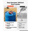 VEVOR Fuel Transfer Pump 12V DC 3.7 GPM Portable Electric Diesel Pump Kit, for Gasoline Diesel and Kerosene, 1/4 HP Motor, Cast Iron Housing, with Manual Fuel Nozzle, Discharge Hose, Filter Screen