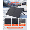 VEVOR 100W Foldable Solar Panel, 24% High-Efficiency Portable Monocrystalline Solar Panel Charger with MC4 Output, USB-A, Type-C & DC Ports, IP65 Waterproof for Power Stations, Camping, Hiking Trips