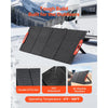 VEVOR 150W Foldable Monocrystalline Solar Panel, 23% Efficiency Portable ETFE Mono Solar Panel Charger with MC4 Output, Type-C, QC3.0 USB & DC Ports, IP67 Waterproof for Power Stations Camping Hiking