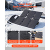 VEVOR 60W Foldable Solar Panel Charger, 16BB N-Type Monocrystalline Solar Panel 24% Efficiency, Lightweight Portable with MC4 Output, Type-C, USB-A & DC Ports for Power Stations Camping Hiking
