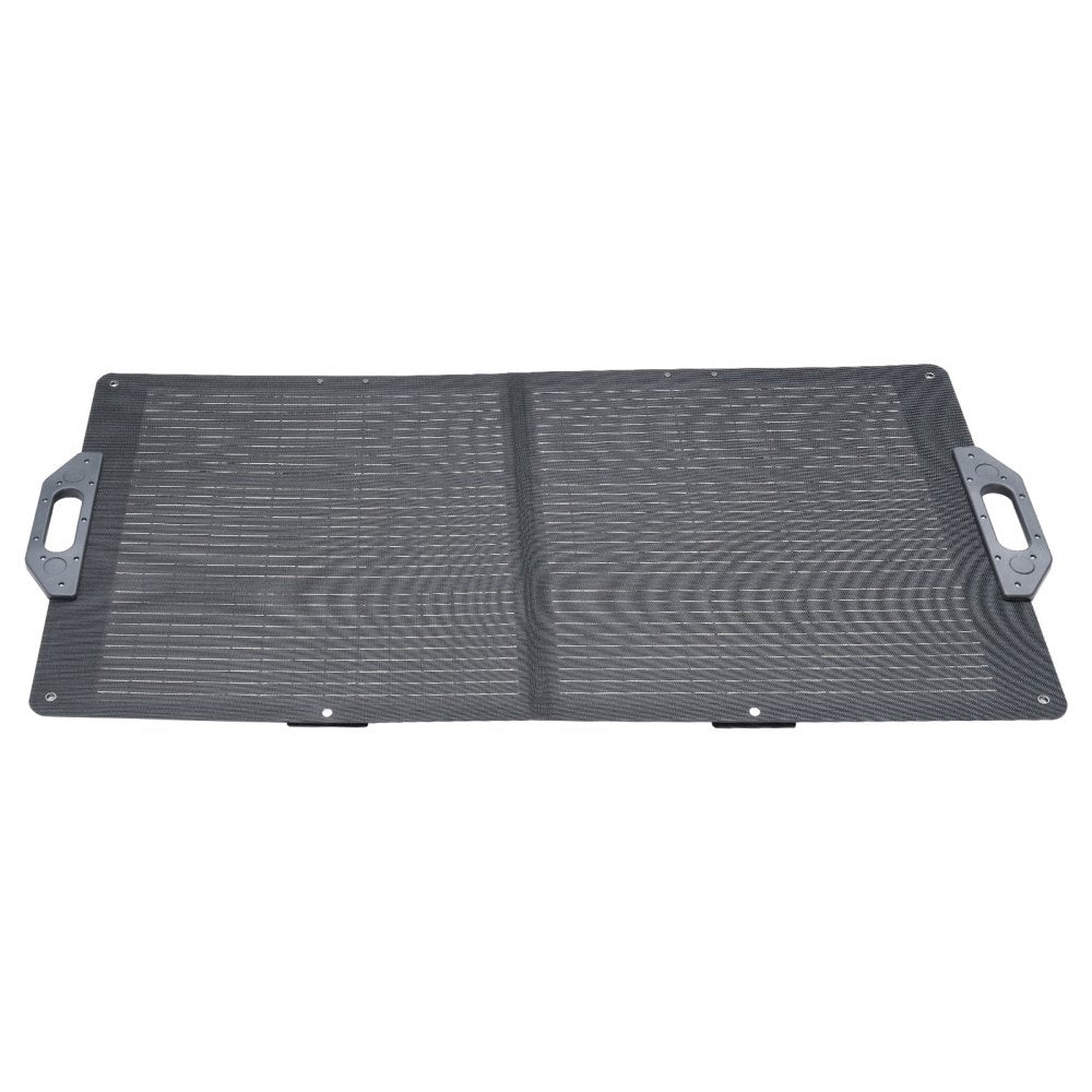 VEVOR 60W Foldable Solar Panel Charger, 16BB N-Type Monocrystalline Solar Panel 24% Efficiency, Lightweight Portable with MC4 Output, Type-C, USB-A & DC Ports for Power Stations Camping Hiking
