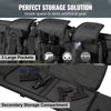 VEVOR Rifle Bag, 42 inch Tactical Double Long Gun Bag, Soft Rifle Case with Lockable Zipper, Portable Handle & Shoulder Strap, 3 Large Storage Pockets Rifle Case for Two 40" Rifles & 2 Pistols, Black