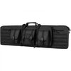 VEVOR Rifle Bag, 42 inch Tactical Double Long Gun Bag, Soft Rifle Case with Lockable Zipper, Portable Handle & Shoulder Strap, 3 Large Storage Pockets Rifle Case for Two 40" Rifles & 2 Pistols, Black