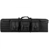 VEVOR Rifle Bag, 42 inch Tactical Double Long Gun Bag, Soft Rifle Case with Lockable Zipper, Portable Handle & Shoulder Strap, 3 Large Storage Pockets Rifle Case for Two 40" Rifles & 2 Pistols, Black