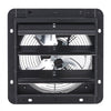 VEVOR 10 inch Shutter Exhaust Fan, Wall Mounted Attic Vent Fan with Variable Speed Controller, 900 CFM, AC Motor, Heavy-duty Steel, Low Noise for Shed, Garage, Greenhouse Ventilation Cooling, Black