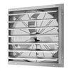 VEVOR 36 Inch Shutter Exhaust Fan Wall Mounted Automatic Louvers Silver, Sturdy Steel Housing, Low Noise, AC Motor, 9761 CFM Ventilation and Cooling for Attic, Garage, Barn, Greenhouse, Workshop