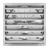 VEVOR 36 Inch Shutter Exhaust Fan Wall Mounted Automatic Louvers Silver, Sturdy Steel Housing, Low Noise, AC Motor, 9761 CFM Ventilation and Cooling for Attic, Garage, Barn, Greenhouse, Workshop