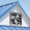 VEVOR 18 Inch Shutter Exhaust Fan Wall Mounted Automatic Louvers Silver, Sturdy Steel Housing, 3051 CFM Low Noise, AC Motor, Ventilation and Cooling for Attic, Garage, Barn, Greenhouse, Workshop