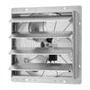 VEVOR 20 Inch Shutter Exhaust Fan Wall Mounted Automatic Louvers Silver, Sturdy Steel Housing, Low Noise, AC Motor, 4499 CFM Ventilation and Cooling for Attic, Garage, Barn, Greenhouse, Workshop