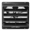 VEVOR 24 Inch Shutter Exhaust Fan Wall Mounted Automatic Louvers EC Motor, Steel Housing, Temperature & Humidity Controller, Ventilation & Cooling for Attic, Garage, Barn, Greenhouse, Workshop, Black