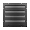 VEVOR 14 Inch Shutter Exhaust Fan Wall Mounted Automatic Louvers EC Motor, Steel Housing, Temperature & Humidity Controller, Ventilation & Cooling for Attic, Garage, Barn, Greenhouse, Workshop, Black