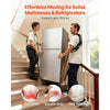 VEVOR Moving Straps, Supports up to 1000 lbs, 2-Person Lifting and Moving System with 2 Harness Straps & 2 Load-bearing Straps, Adjustable Lifting Straps for Moving Furniture Appliances Mattresses